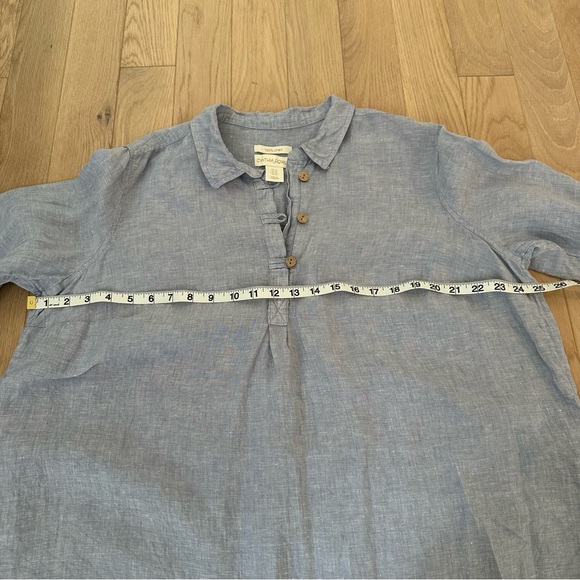 CYNTHIA ROWLEY Linen Top - Picture 10 of 11